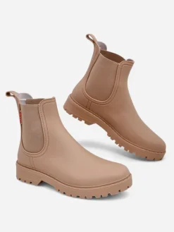 Kalosze Matowe^Royalfashion Damskie kalosze Asiila beżowy