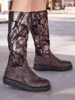 Kozaki Z Ociepleniem|Kozaki Do Kolana^Royalfashion Damskie kozaki do kolana Molis