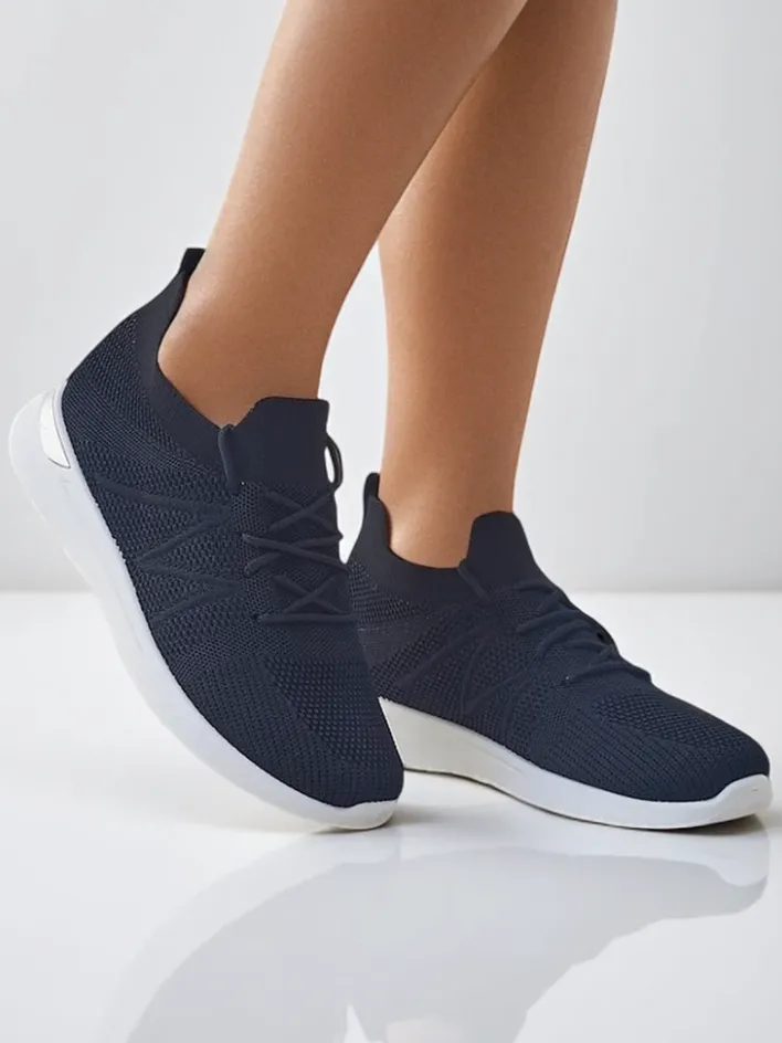 Bieganie, Ćwiczenia I Trening^Royalfashion Damskie materiałowe buty sportowe Inner