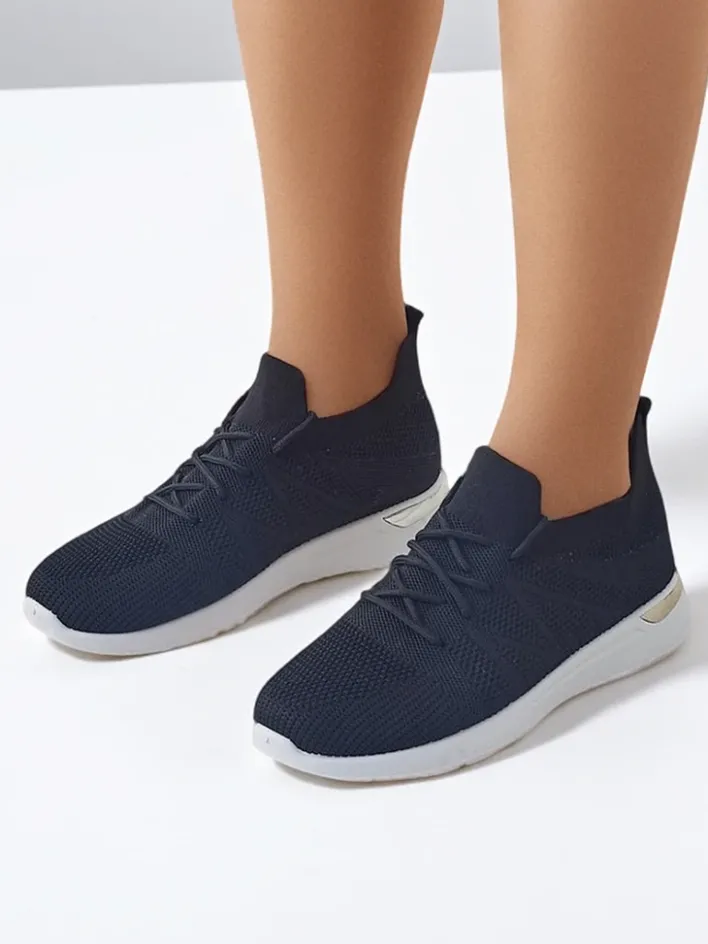 Bieganie, Ćwiczenia I Trening^Royalfashion Damskie materiałowe buty sportowe Inner