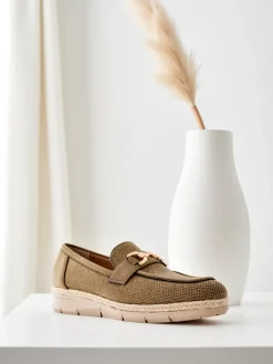 Półbuty^Royalfashion Damskie półbuty z ozdobą na nosku Fifon zielony