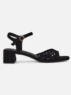 Ugc|Buty Na Wielkie Wyjście^Royalfashion Damskie sandały ażurowe Azopi czarny