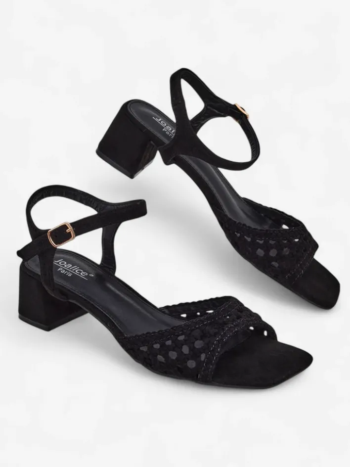 Ugc|Buty Na Wielkie Wyjście^Royalfashion Damskie sandały ażurowe Azopi czarny