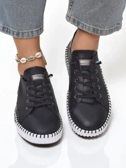 Sportowe|Sneakersy^Royalfashion Damskie sneakersy ażurowe Luna Lace biały