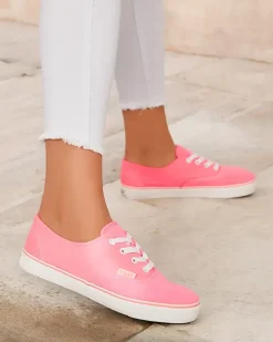 Trampki^Royalfashion Damskie tenisówki Lotiope różowy