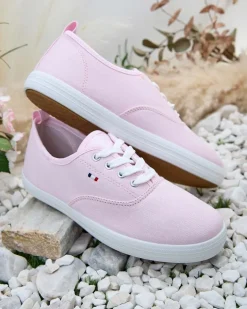 Trampki^Royalfashion Damskie tenisówki Secilla różowy