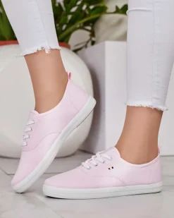 Trampki^Royalfashion Damskie tenisówki Secilla różowy