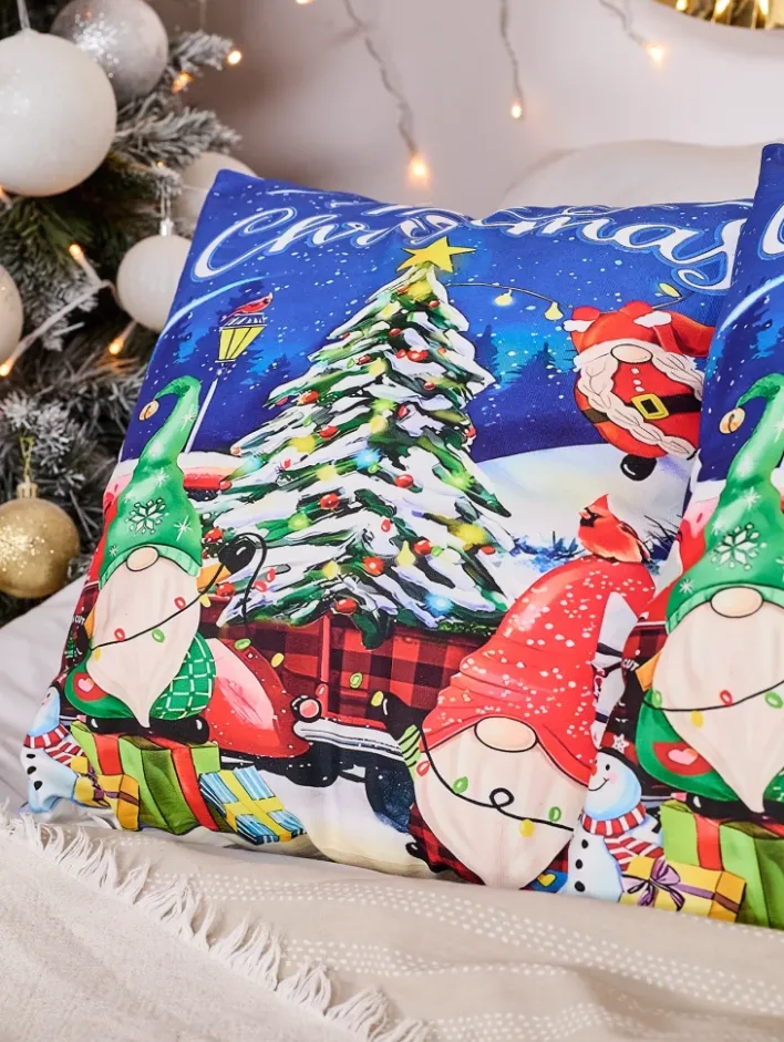 Poduszki I Poszewki^Royalfashion Dekoracyjna świąteczna poszewka na poduszkę