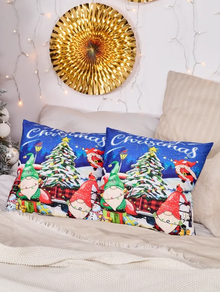 Poduszki I Poszewki^Royalfashion Dekoracyjna świąteczna poszewka na poduszkę