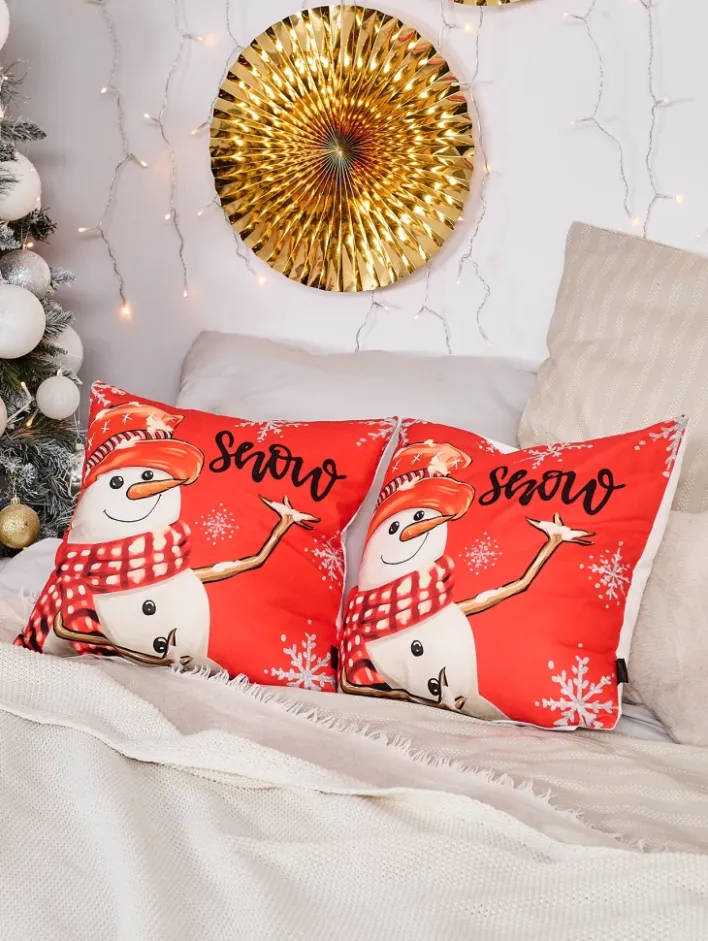 Poduszki I Poszewki^Royalfashion Dekoracyjna świąteczna poszewka na poduszkę
