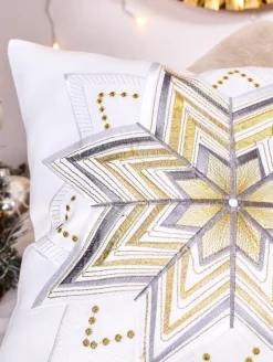 Poduszki I Poszewki^Royalfashion Dekoracyjna świąteczna poszewka na poduszkę