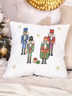 Poduszki I Poszewki^Royalfashion Dekoracyjna świąteczna poszewka na poduszkę
