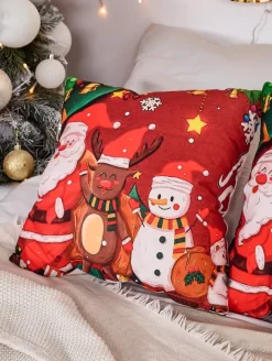 Poduszki I Poszewki^Royalfashion Dekoracyjna świąteczna poszewka na poduszkę