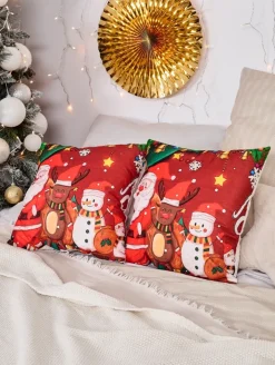 Poduszki I Poszewki^Royalfashion Dekoracyjna świąteczna poszewka na poduszkę