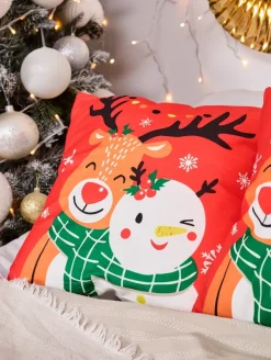 Poduszki I Poszewki^Royalfashion Dekoracyjna świąteczna poszewka na poduszkę