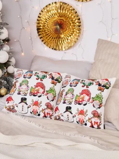 Poduszki I Poszewki^Royalfashion Dekoracyjna świąteczna poszewka na poduszkę