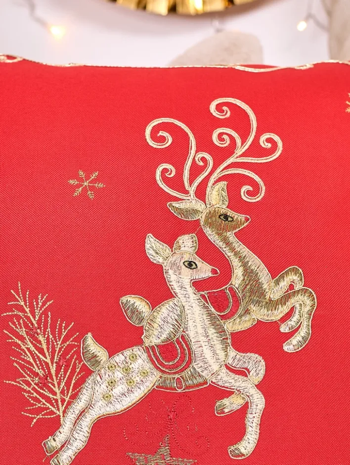 Poduszki I Poszewki^Royalfashion Dekoracyjna świąteczna poszewka na poduszkę