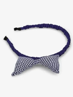 Akcesoria Do Włosów^Royalfashion Dziecięca opaska do włosów z uszkami kotka Granatowy