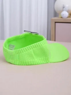 Czapki^Royalfashion Dziecięcy daszek Przeciwsłoneczny Bunny Ears zielony