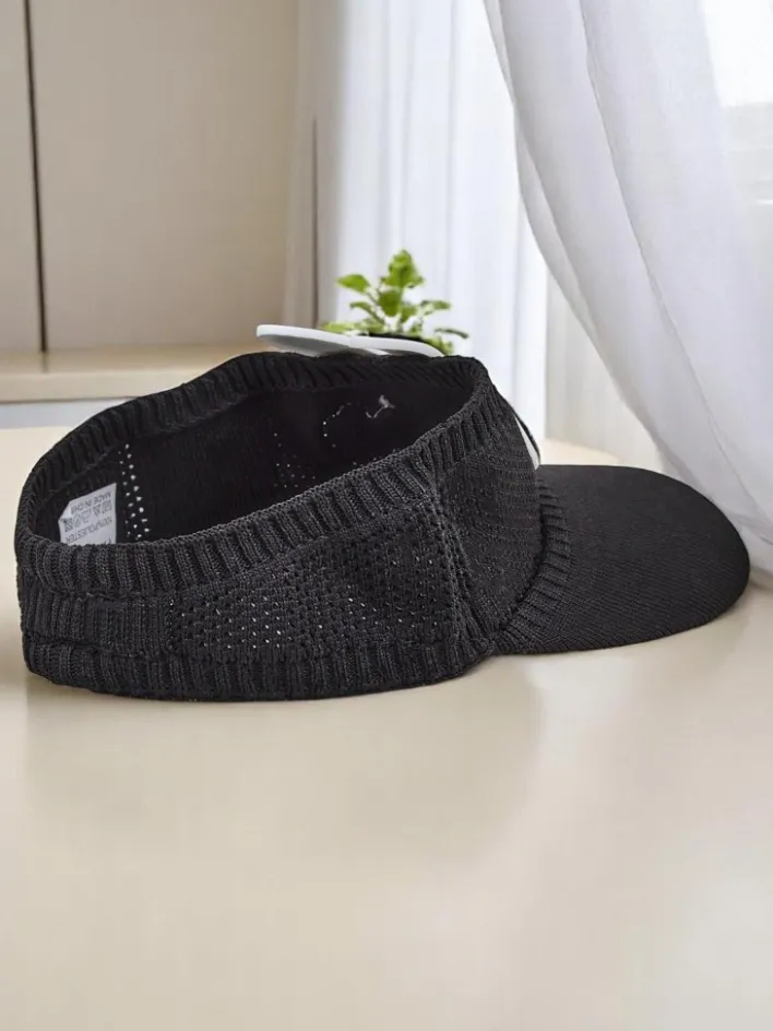 Czapki^Royalfashion Dziecięcy daszek Przeciwsłoneczny Rabbit Ears czarny