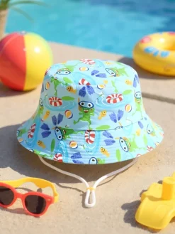 Czapki^Royalfashion Dziecięcy Kapelusz typu Bucket Color Bucket