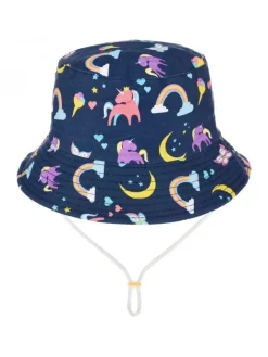 Czapki^Royalfashion Dziecięcy Kapelusz typu Bucket Color Bucket