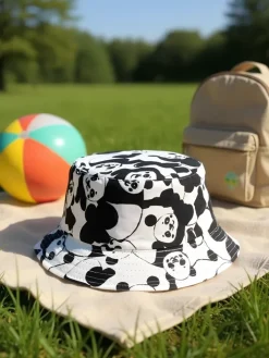 Czapki^Royalfashion Dziecięcy Kapelusz typu Bucket Color Splash Bucket