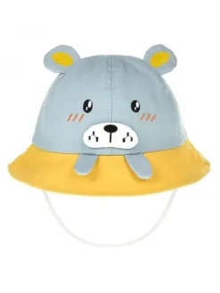 Czapki^Royalfashion Dziecięcy Kapelusz typu Bucket "Wesołe Naszywki"