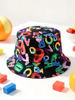 Czapki^Royalfashion Dziecięcy Kapelusz typu Bucket Color Splash Bucket