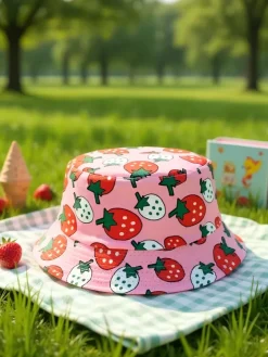 Czapki^Royalfashion Dziecięcy Kapelusz typu Bucket Color Splash Bucket