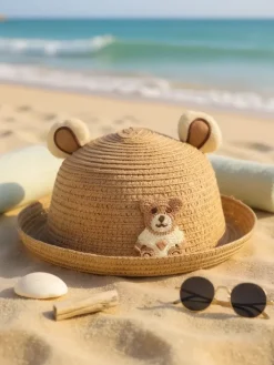 Czapki^Royalfashion Dziecięcy Kapelusz Sunny Bear Hat