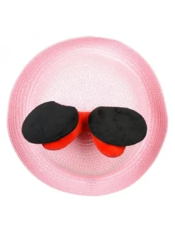 Czapki^Royalfashion Dziecięcy Kapelusz Słomkowy Mickey Breeze Hat