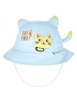 Czapki^Royalfashion Dziecięcy Kapelusz typu Bucket "Wesołe Naszywki"