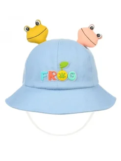 Czapki^Royalfashion Dziecięcy Kapelusz typu Bucket "Wesołe Naszywki"