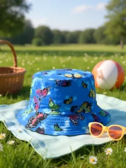 Czapki^Royalfashion Dziecięcy Kapelusz typu Bucket Color Splash Bucket