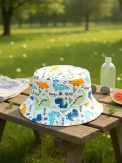 Czapki^Royalfashion Dziecięcy Kapelusz typu Bucket Color Splash Bucket