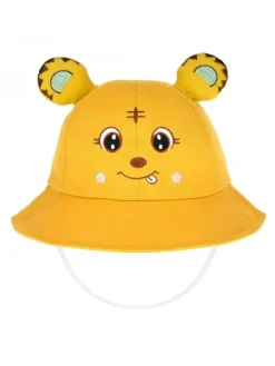 Czapki^Royalfashion Dziecięcy Kapelusz typu Bucket "Wesołe Naszywki"