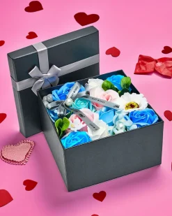 Dekoracje I Ozdoby^Royalfashion Flowerbox Kwiaty w pudełku Wielokolorowe