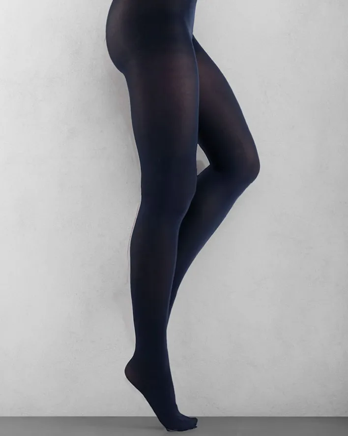 Rajstopy^Royalfashion Granatowe ciepłe rajstopy damskie 1200 DEN Granatowy