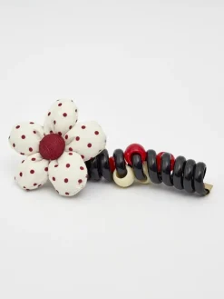 Dziewczęce|Akcesoria Do Włosów^Royalfashion Gumka do włosów sprężynka z kwiatuszkiem Blossom Coil biały