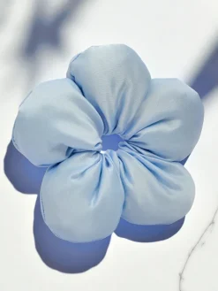 Akcesoria Do Włosów^Royalfashion Gumka do włosów w kształcie kwiatu niebieski