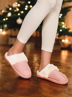 Kapcie^Royalfashion Kapcie damskie Lorin różowy