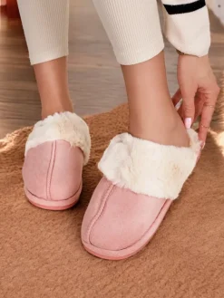 Kapcie^Royalfashion Kapcie damskie Lorin różowy