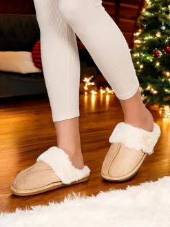 Kapcie^Royalfashion Kapcie damskie Lorin brązowy