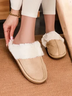 Kapcie^Royalfashion Kapcie damskie Lorin brązowy