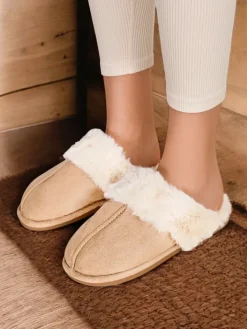 Kapcie^Royalfashion Kapcie damskie Lorin brązowy