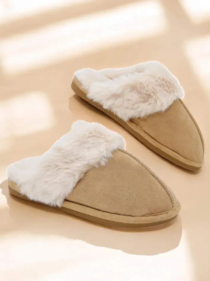 Kapcie^Royalfashion Kapcie damskie Lorin brązowy