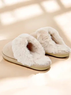 Kapcie^Royalfashion Kapcie damskie Lorin beżowy