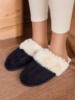 Kapcie^Royalfashion Kapcie damskie Lorin czarny