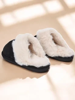 Kapcie^Royalfashion Kapcie damskie Lorin czarny